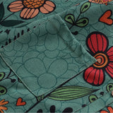Plus Cardigan Women Spring Print V-Neck Two