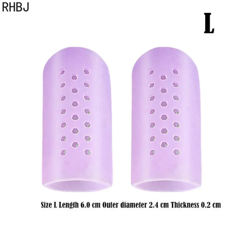 Pairs Silicone Finger Toe Cap Protector Cover Thumb