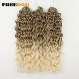 Freedom Synthetic Deep Wavy Twist Crochet Hair Afro