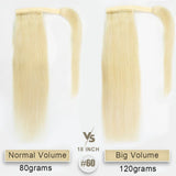 Ponytail Human Hair Clip In Extensions % Remy