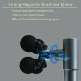 Lakeya Four-Headed Fascia Gun Body Massager Muscle Relaxation