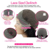 Ginger Orange Lace Front Wig Deep Wave Curly