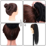 Lisi Girl Synthetic Drawstring Ponytail Long Curly Ponytail