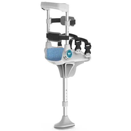 Support-Free Walking Aids Knee Crutch Walker Single-Leg Telescoping