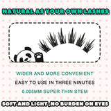 Fake Eyelashes Clusters Individual Lashes Mixed Length
