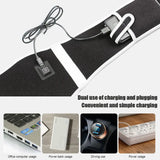 Waist Lumbar Back Pad Belt Heated Massage Back
