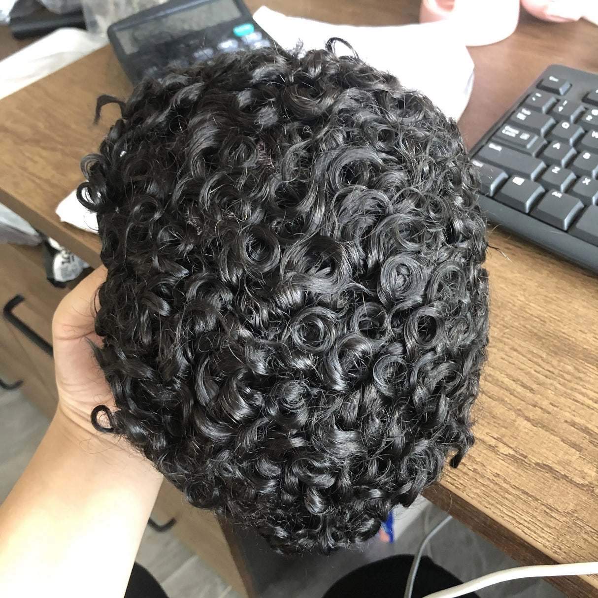 Undetectable Afo Man Jet Black Mm Curly Micro
