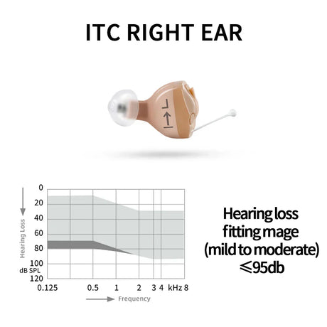 Signia Invisible Hearing Aid Channel Programmable Digital Hearing