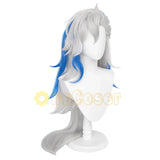 Neuvillette Cosplay Wig Game Genshin Impact Gray Mix