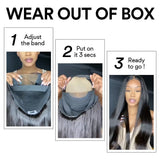 Glueless Wig Human Hair Ready To Wear For