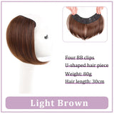 Weilai Women'S V-Shaped Long Hair Extension Synthetic Wig
