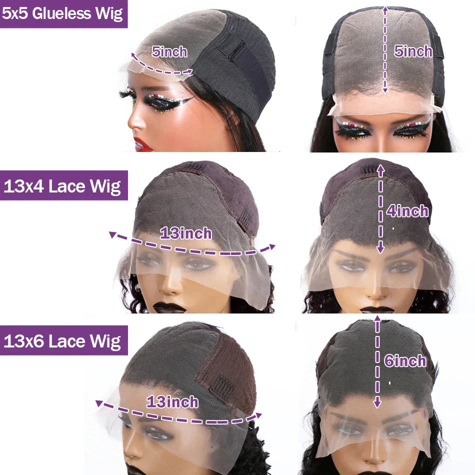 Loose Deep Wave Frontal Wig Brazilian