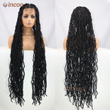 Full Lace Front Braided Wigs Butterfly Locs Crochet