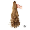 Ponytail Extension Wavy Curly Ponytail Hair Extension Synthetic
