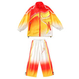Kids Teenage Hip Hop Clothing Gradient Jacket Coat