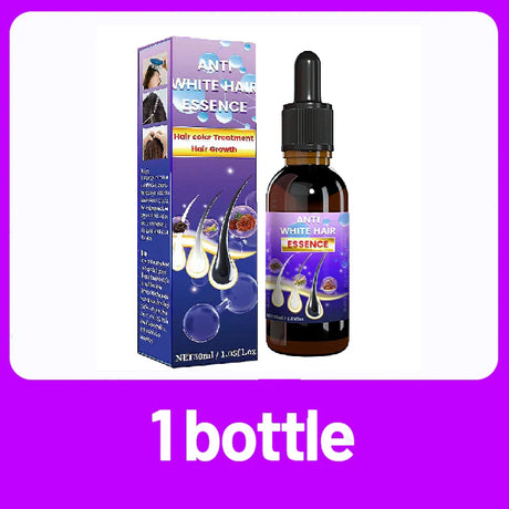 Serum Perawatan Rambut Abu-Abu Produk Nutrisi Perbaikan Warna