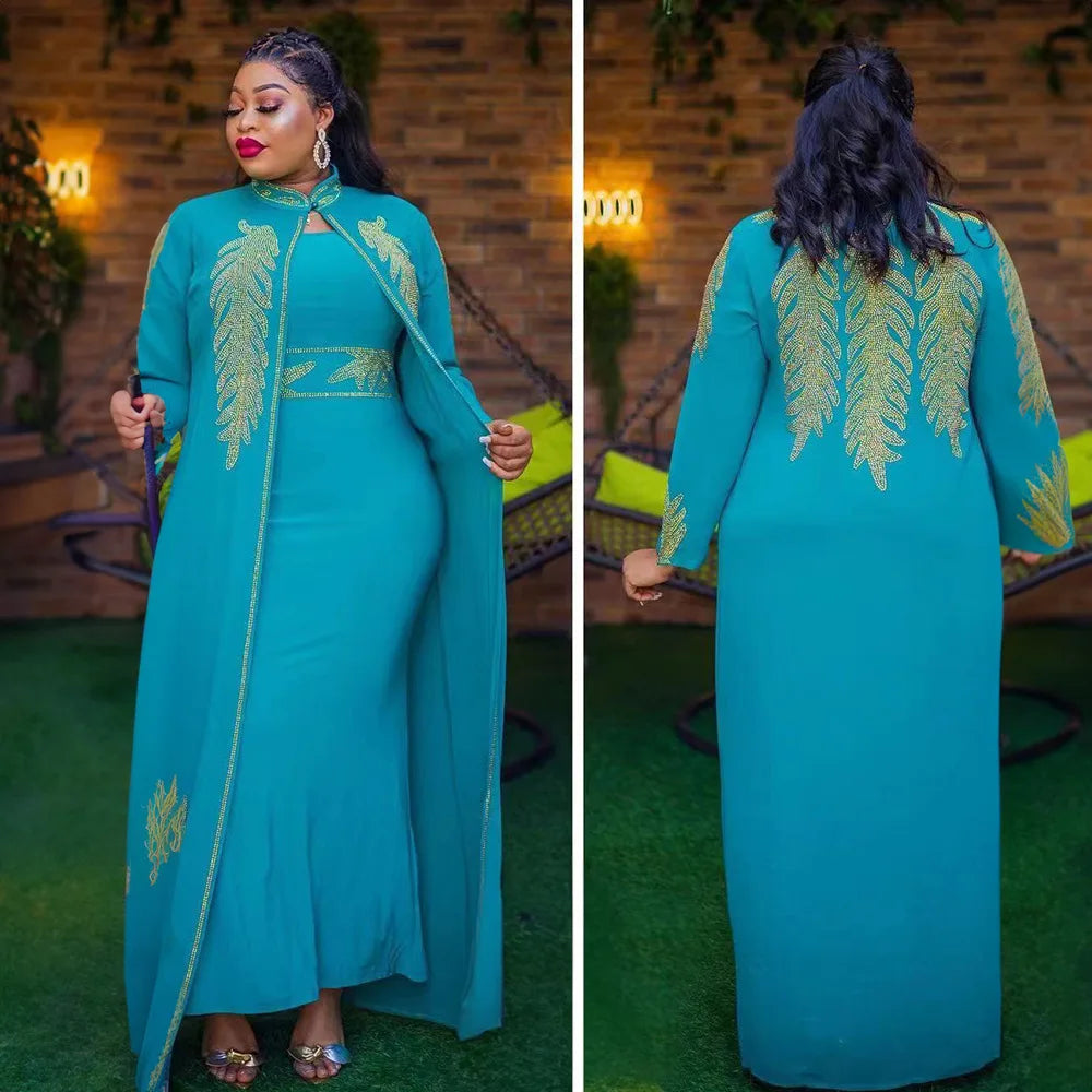 African Wedding Party Dresses For Women Spring Autumn