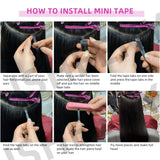 Isheeny Mini Tape Hair Extensions Machine Remy