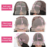 Wigs Human Hair Jerry Curly Lace Front Wig