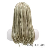 8-Color Long Straight Headband Braided Wig for Women