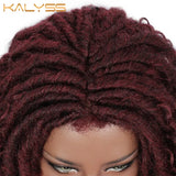 Kalyss Inches Red Wig Synthetic Braids Wigs Full