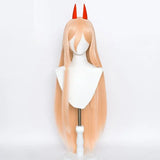 Anime Chainsaw Man Makima Power Cosplay Wig Long