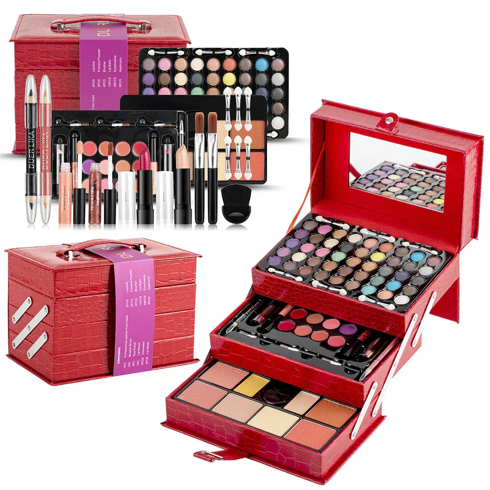 Duer Lika Red Pattern Portable Professional Color