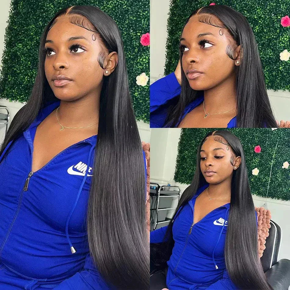 Straight Lace Front Wigs Inches Hd Transparent