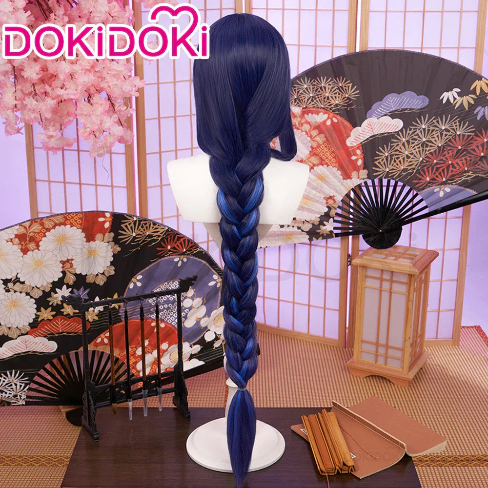 Raiden Shogun Baal Wig Gradient Dyeing Wig Game