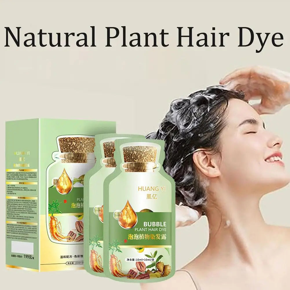 Permanent Hair Bubble Dye , Convenient And Effective