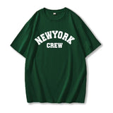 Blessyuki Summer Cotton T-Shirts Women Soft O-Neck Letter