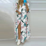 Autumn Winter Long Dress Women White Long Sleeve