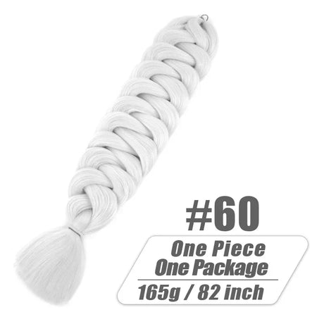 Wigundle Jumbo Braids Crochet Hair Extensions Synthetic Braiding