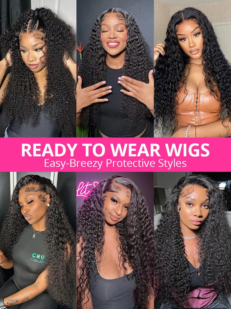 Wear And Go Glueless Human Hair Wig