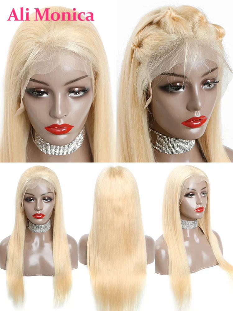 Human Hair X Lace Front Frontal Wig Straight
