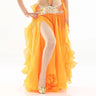 New Belly Dancing Skirt Woman Chiffon Split Sexy