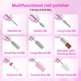 New Rechargeable Nail Drill Machine With Large Hd