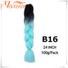 Pink Ombre Jumbo Braids Hair Extensions