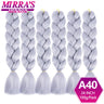 Jumbo Ombre Braids - Black, Brown, Blue, Pink