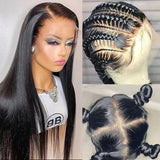 Full Lace Frontal Wig Human Hair Pre Plucked
