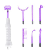 Red Or Violet Ray Electrodes Glass Tube Wand