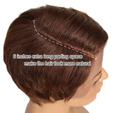 Trueme Short Pixie Cut Lace Wig Colored Brazilian