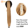 Meifan Long Synthetic Wavy Clip In Hair Ponytail