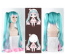 Colors Miku Cosplay Wigs Japanese Singer Wig Fiber