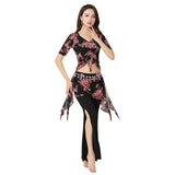 Belly Dance Clothes Set Modern Dance Suit Danse