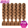 Jumbo Ombre Braids - Black, Brown, Blue, Pink