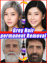 Serum Perawatan Rambut Abu-Abu Produk Nutrisi Perbaikan Warna