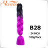 Pink Ombre Jumbo Braids Hair Extensions