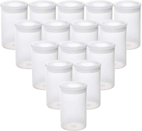 Plastic Empty Film Canister Camera Reel Container