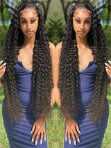 Deep Wave Hd Lace Frontal Curly Human